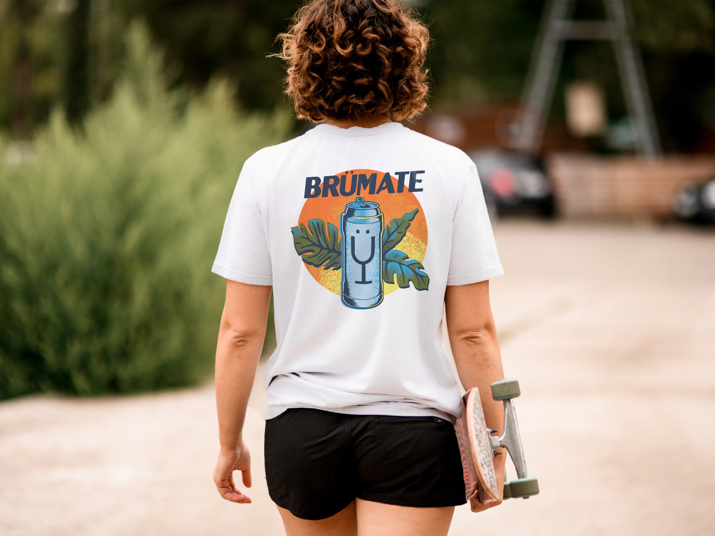 Summer Throwback Tee | White G8 image 4