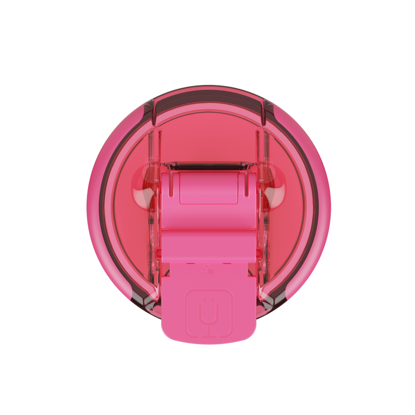 Uncork'd OctaLock™ Lid 14oz | Neon Pink J3 image 1