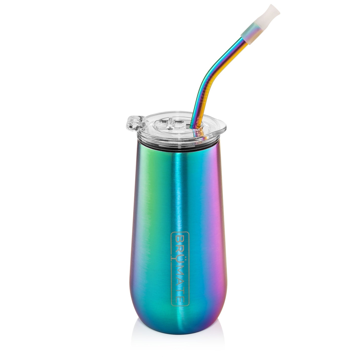 Champagne Flute Straw Lids | (Black, Purple and Clear) R6 image 4