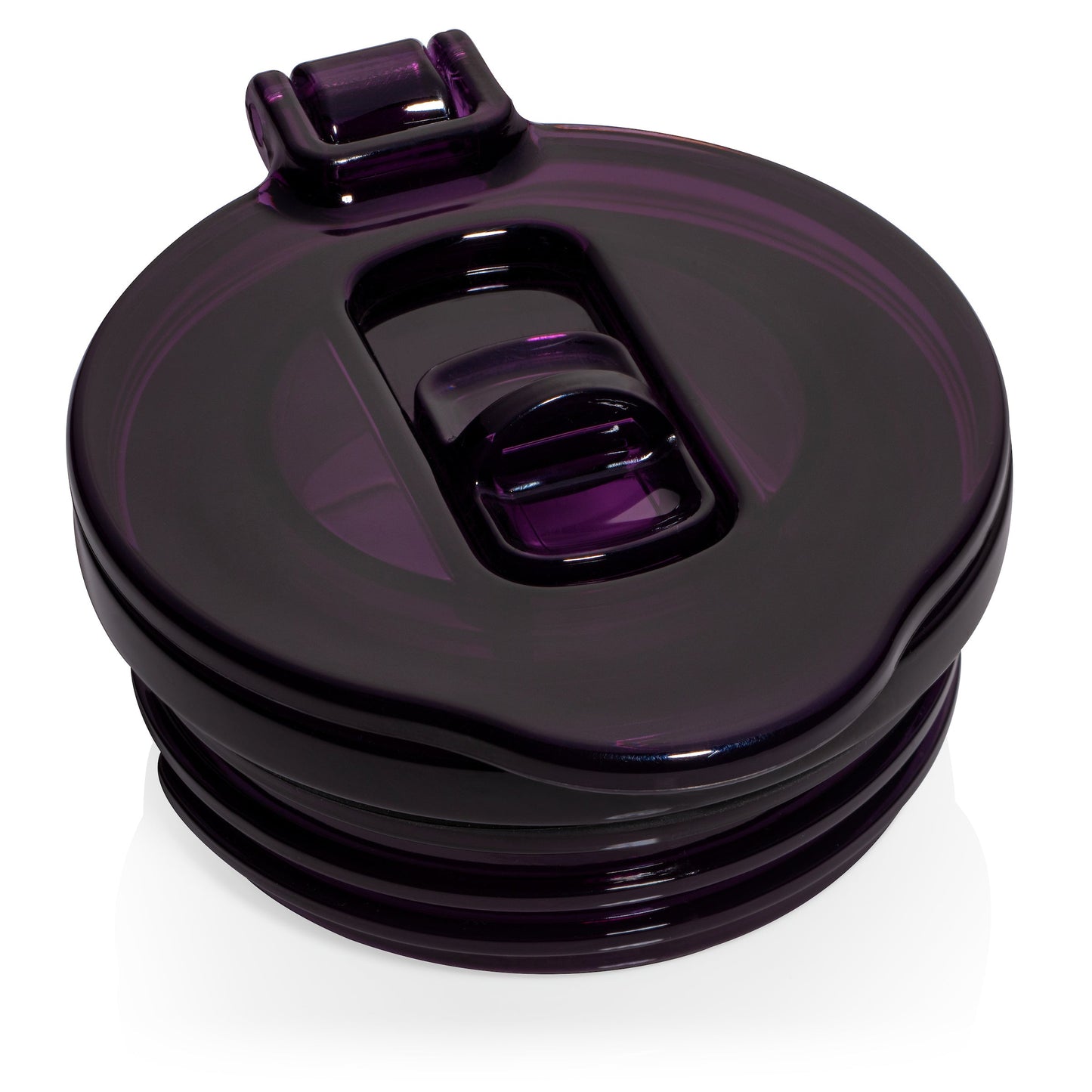 Champagne Flute Straw Lids | (Black, Purple and Clear) R6 image 2