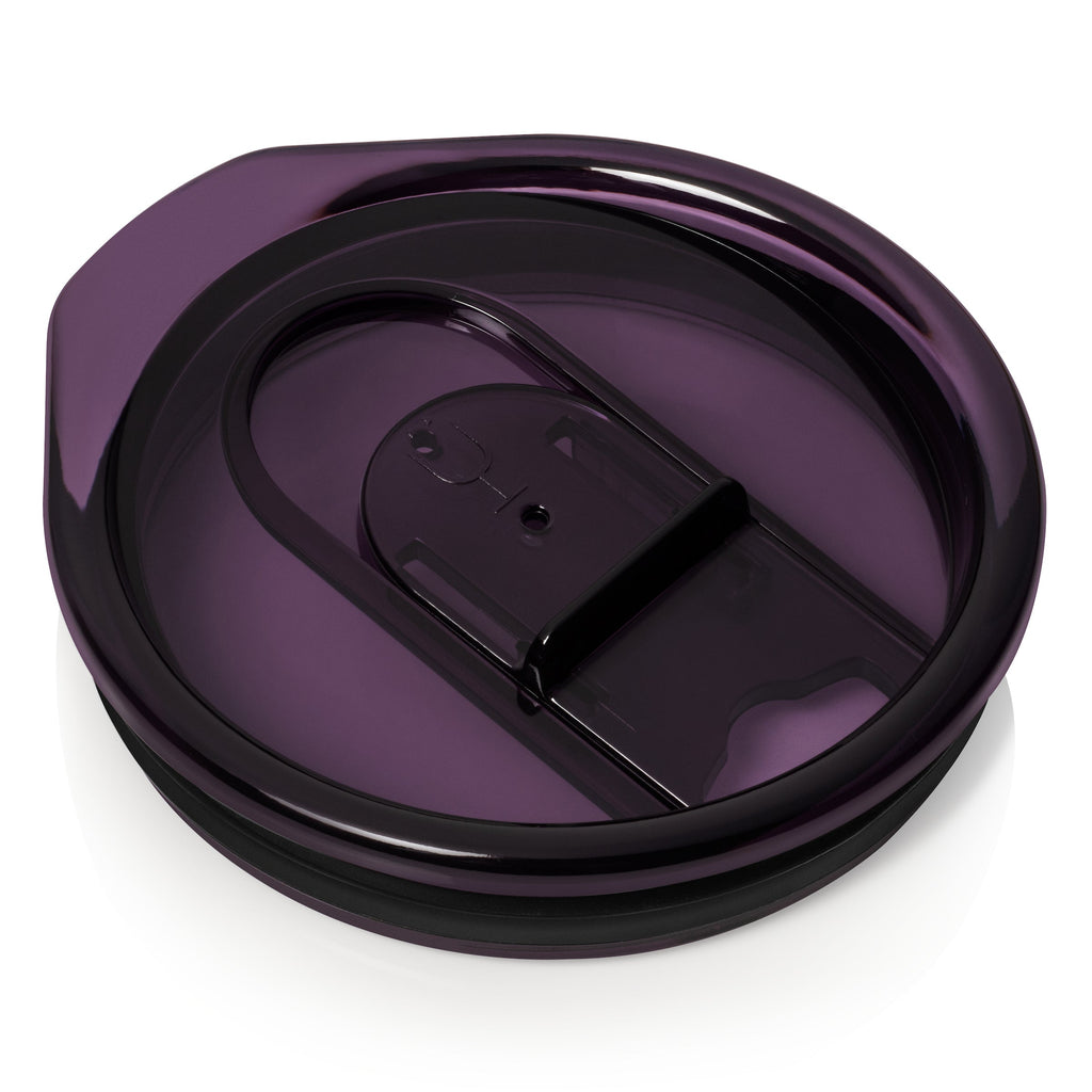 Uncork'd XL Non-BevLock™ | (Clear, Black and Purple) | 14oz Wine Glass B4 image 2