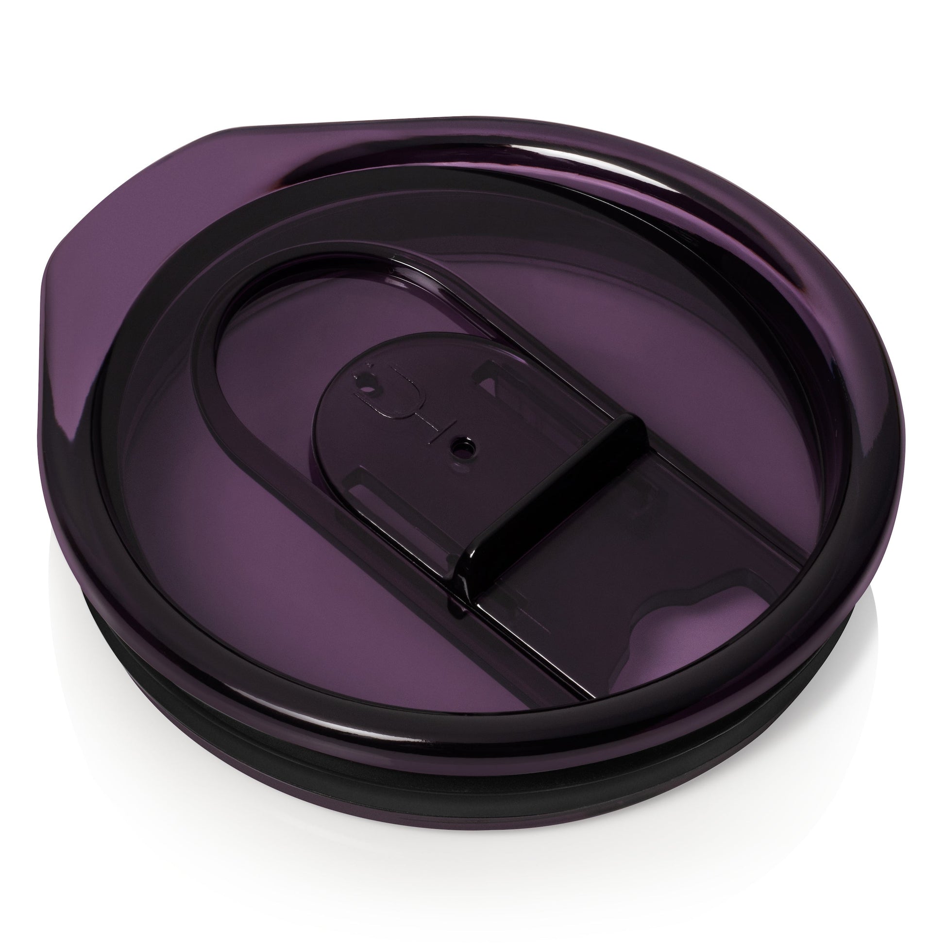 Uncork'd XL Non-BevLock™ | (Clear, Black and Purple) | 14oz Wine Glass B4 image 2