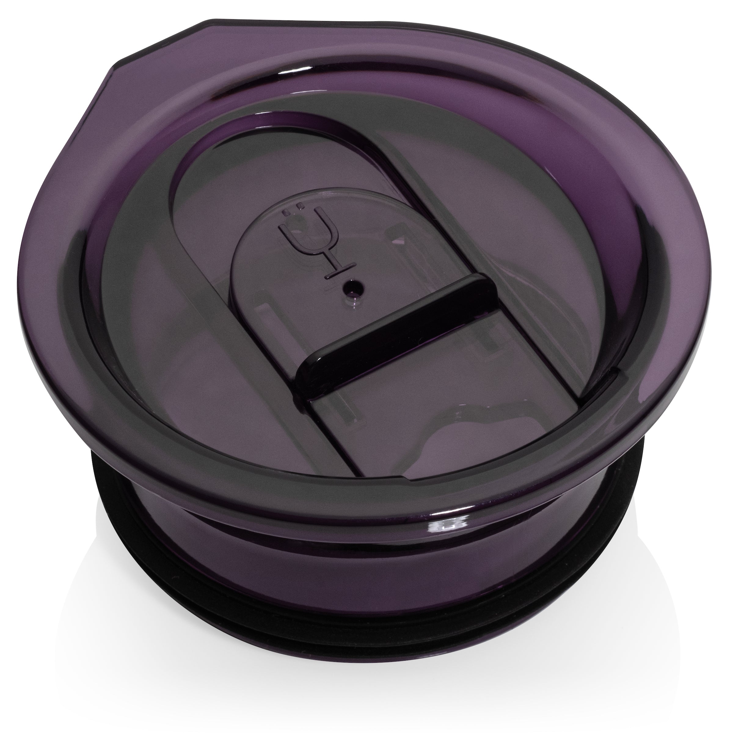 Hopsulator Slim Tumbler Lids (Clear, Black and Purple) M9 image 2
