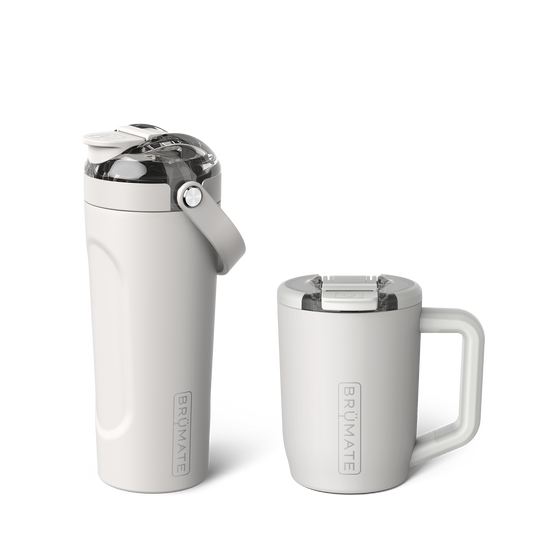 Hydrate + Caffeinate Bundle | Dune | 15oz/25oz S4 image 1
