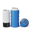 Retro Hopsulator Trio | Matte Azure | 12/16oz Standard Cans C2 image 1