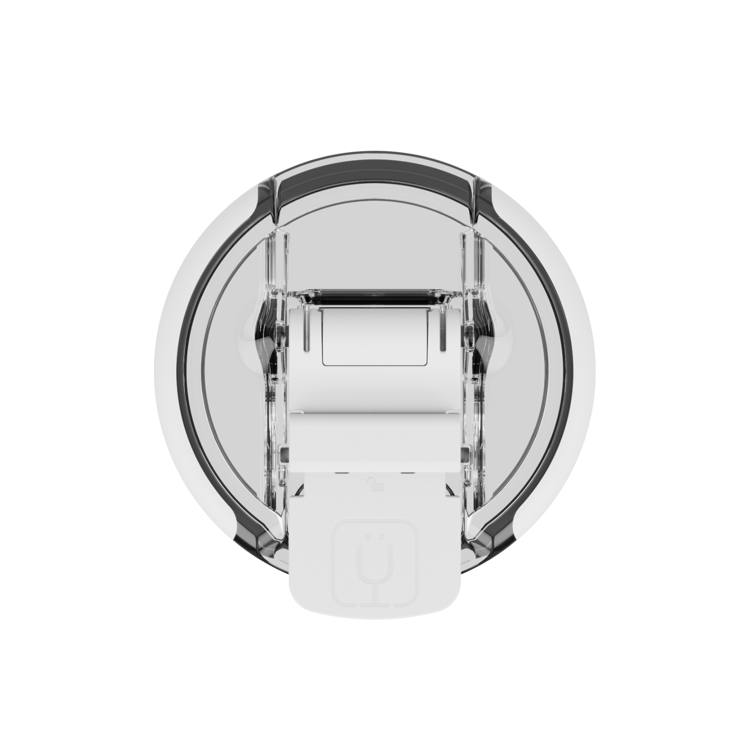 Uncork'd OctaLock™ Lid 14oz | Glitter White Q5 image 1