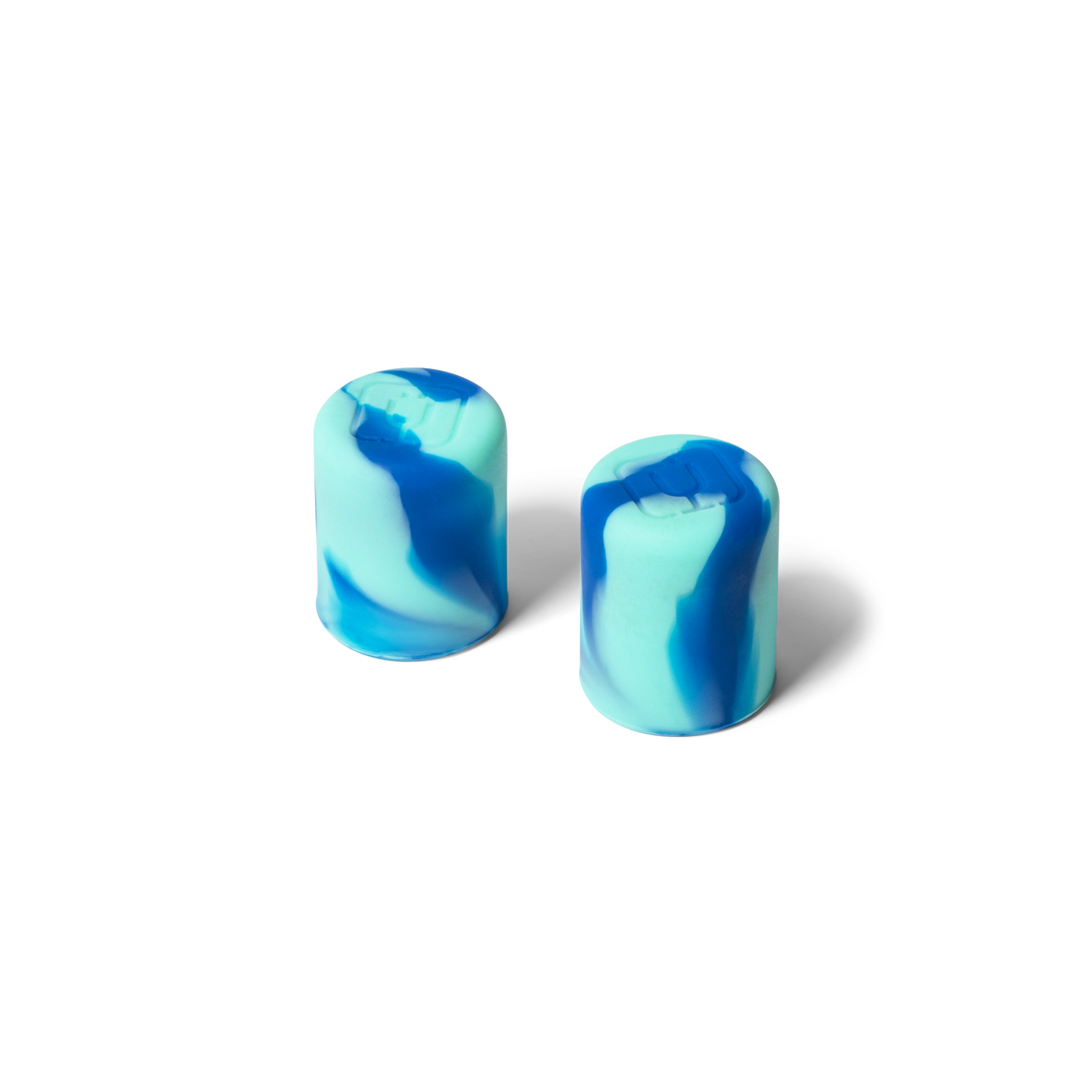 Magnetic Straw Cover | Ocean Swirl | 2-Pack G1 image 1