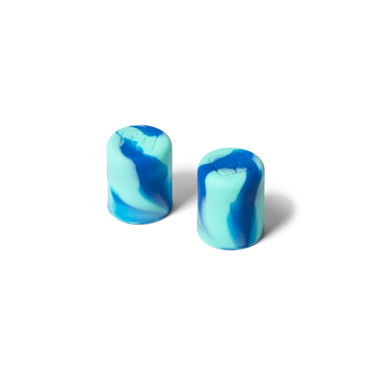 Magnetic Straw Cover | Ocean Swirl | 2-Pack G1 image 1