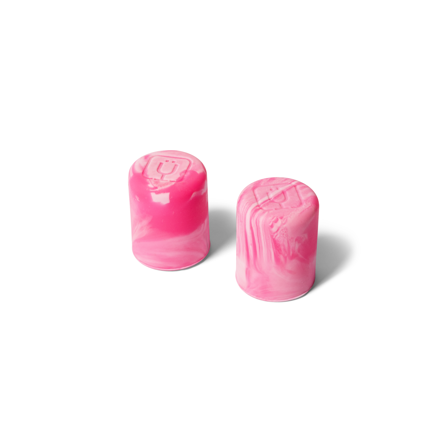 Magnetic Straw Cover | Pink Swirl | 2-Pack U9 image 1