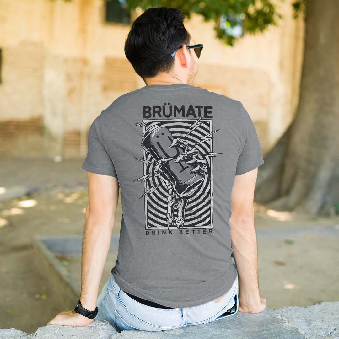 Hand Me A BRÜ Tee | Gray R7 image 3