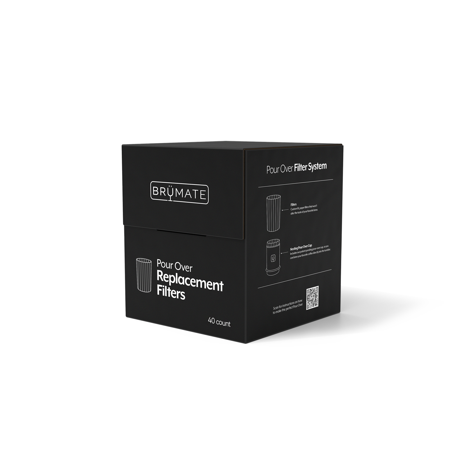 Pour Over Replacement Filters | Set of 40 I7 image 1